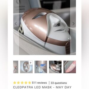 Cleopatra LED Light Mask